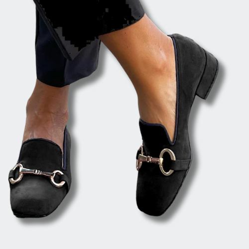 Louna™ | Elegant loafers with buckles