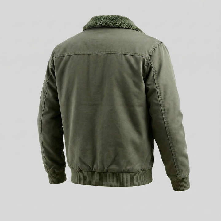Cozy Sherpa-Lined Utility Jacket