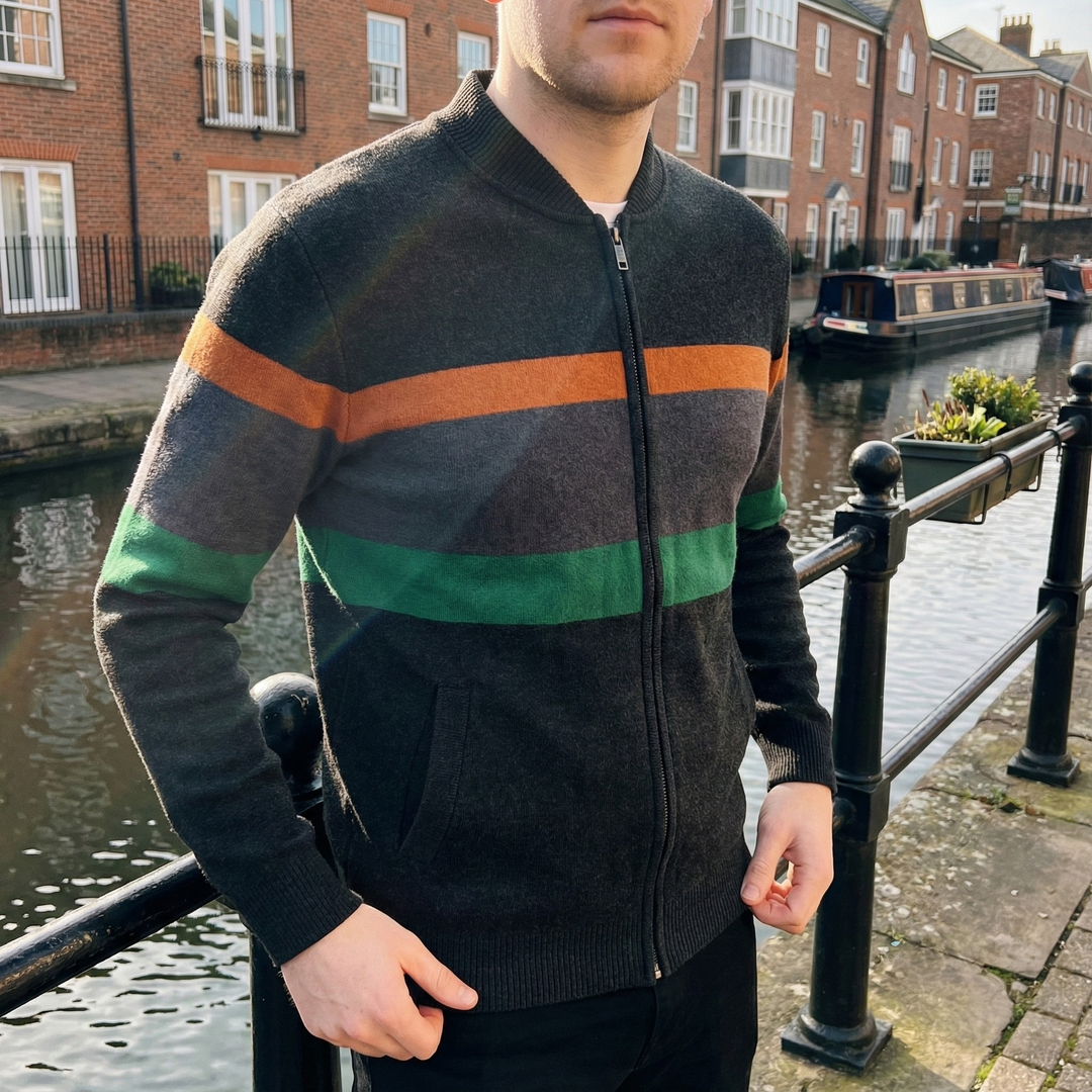 Cashmere Zip-Up Jacket By Mason