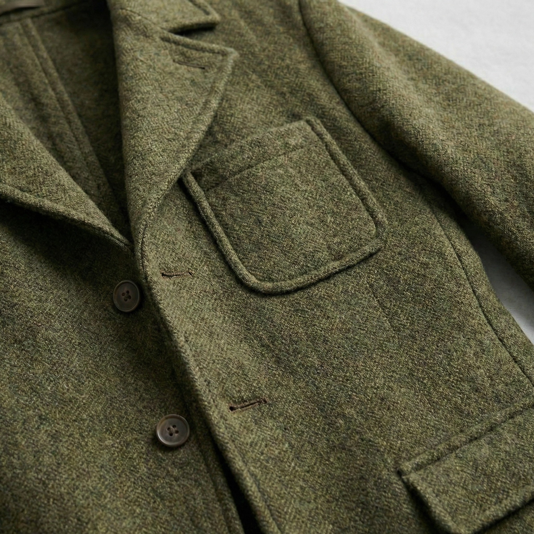 Belvoir Textured Wool Coat
