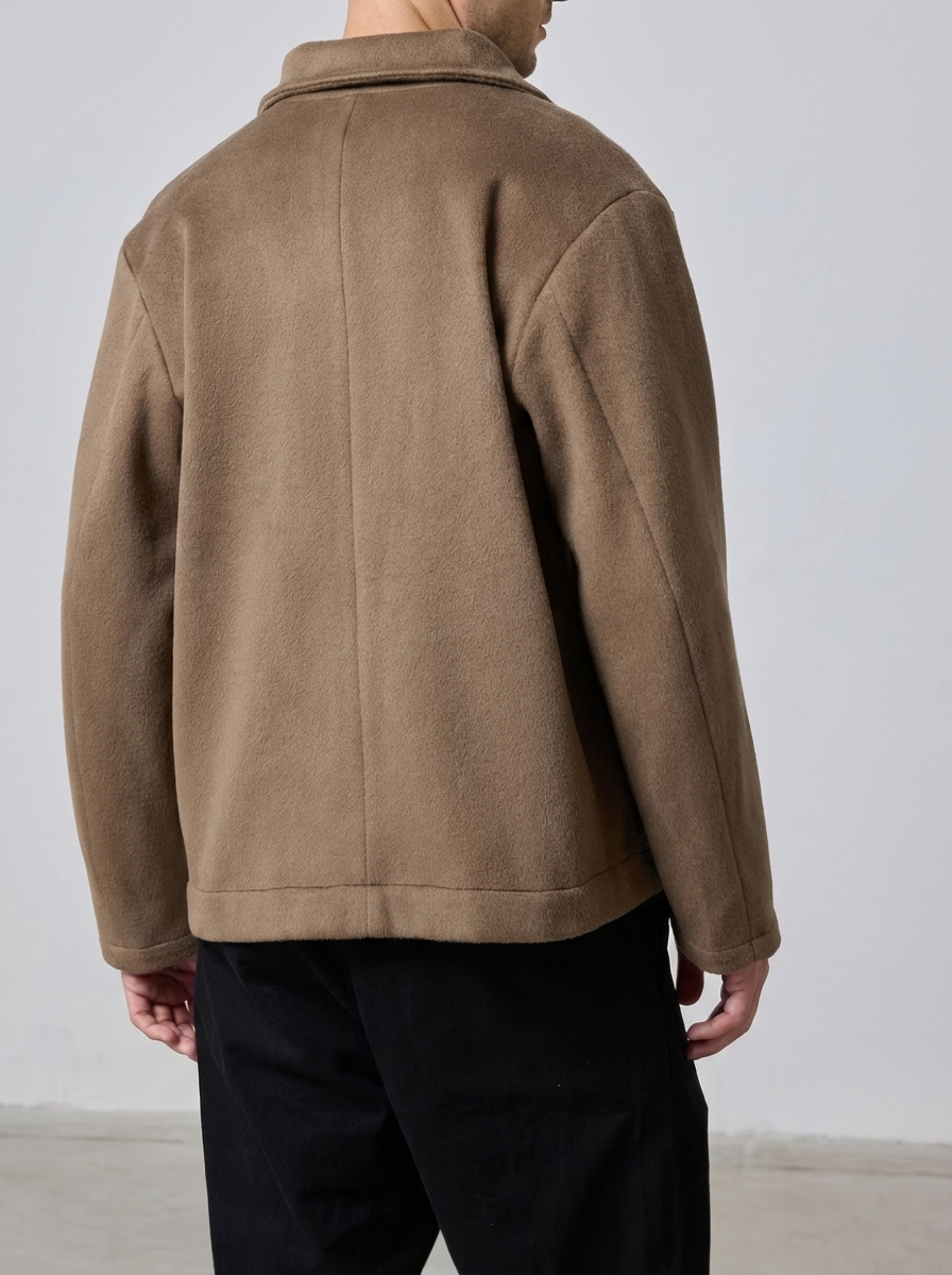 Amari Custom-Fit Wool Short Jacket