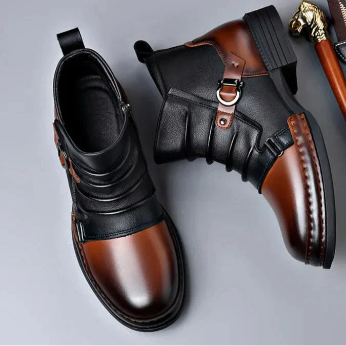 Adler Genuine Leather Ankle Boots