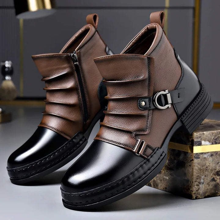 Adler Genuine Leather Ankle Boots