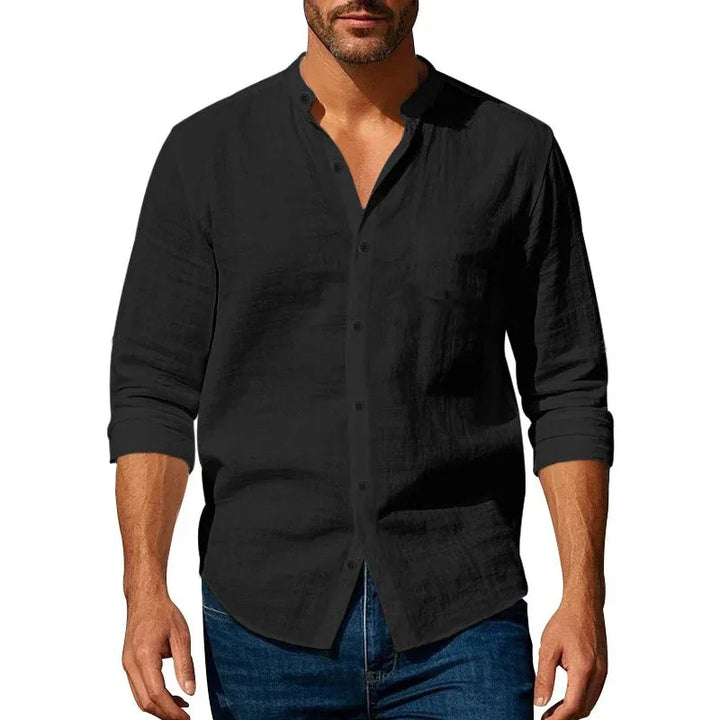 Lightweight Breathable Button-Up Shirt