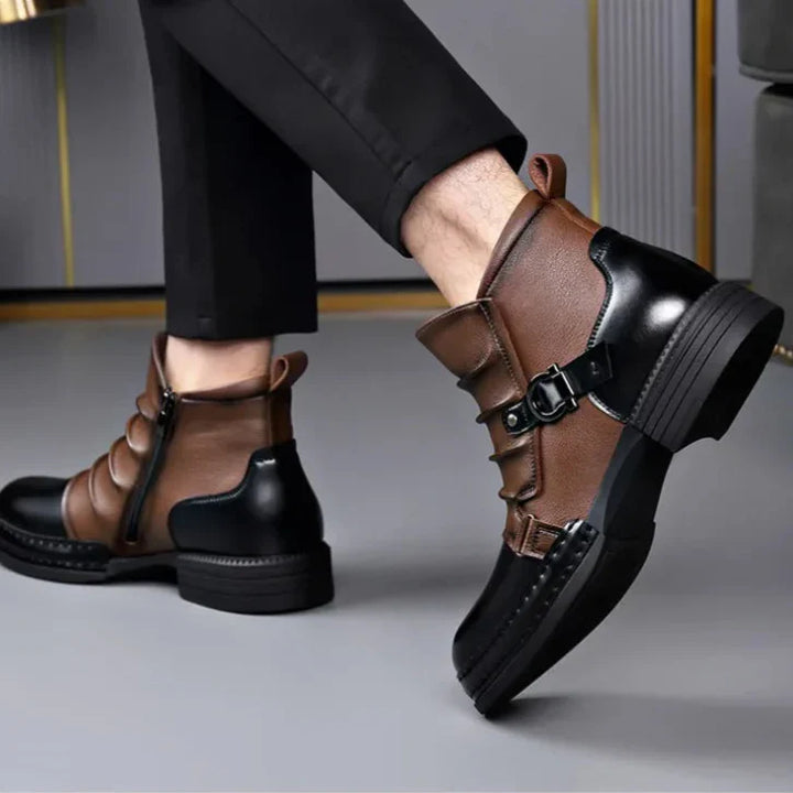 Adler Genuine Leather Ankle Boots
