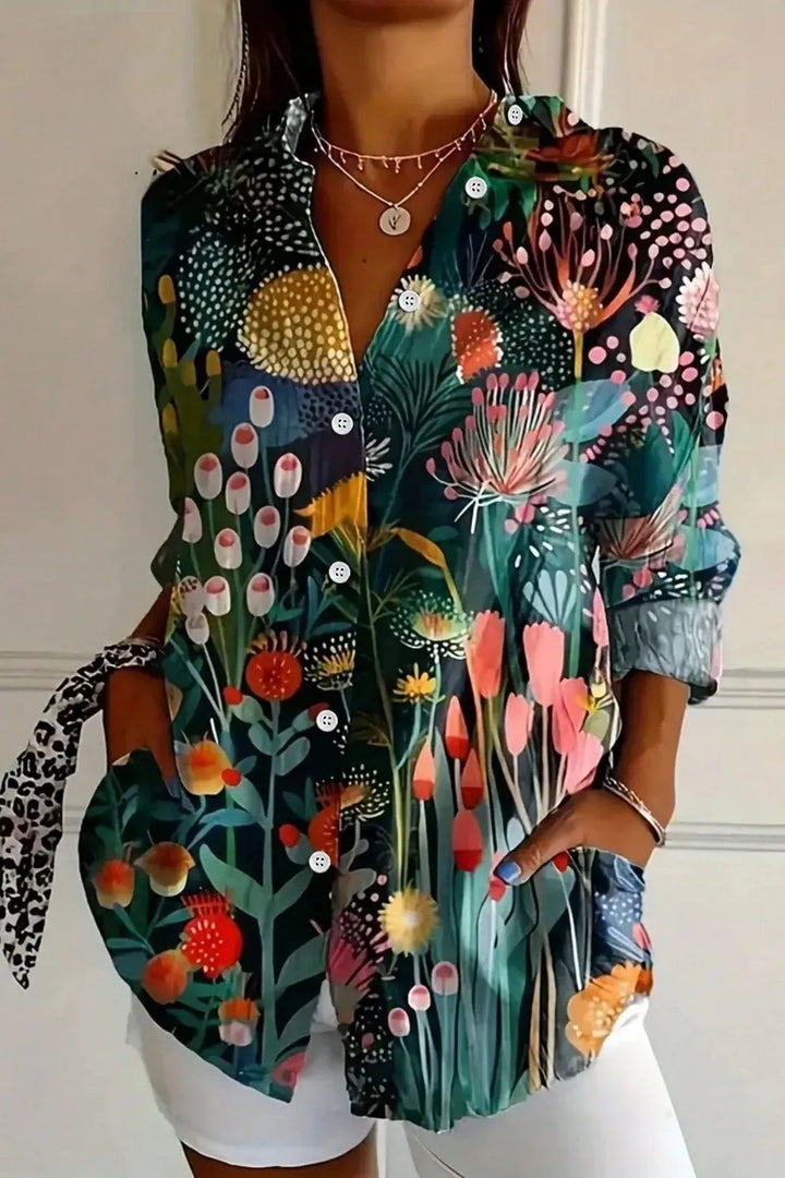 Declared Bloom Blouse
