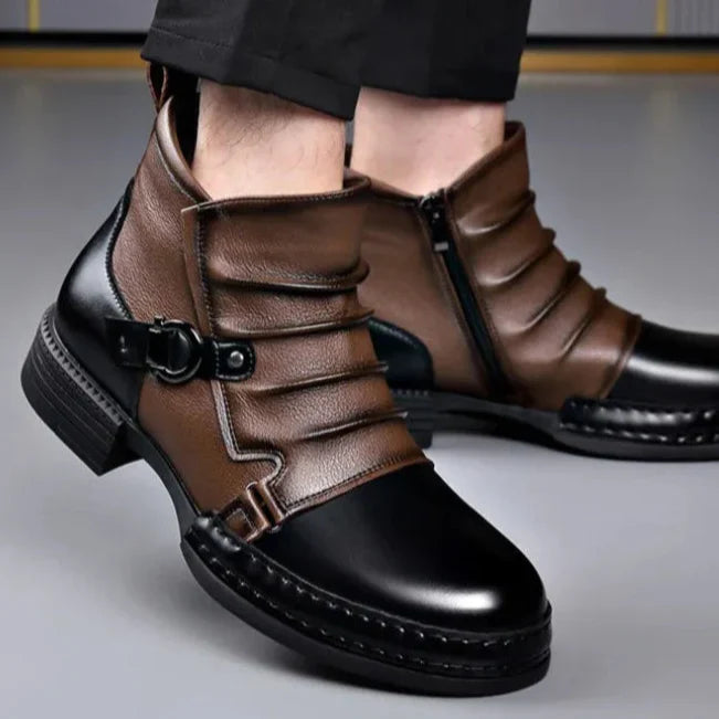 Adler Genuine Leather Ankle Boots