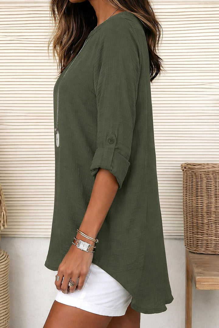 Calista Linen Blouse