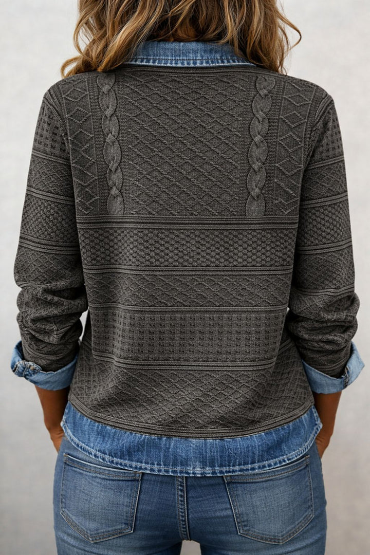 Isadora Denim Blouse