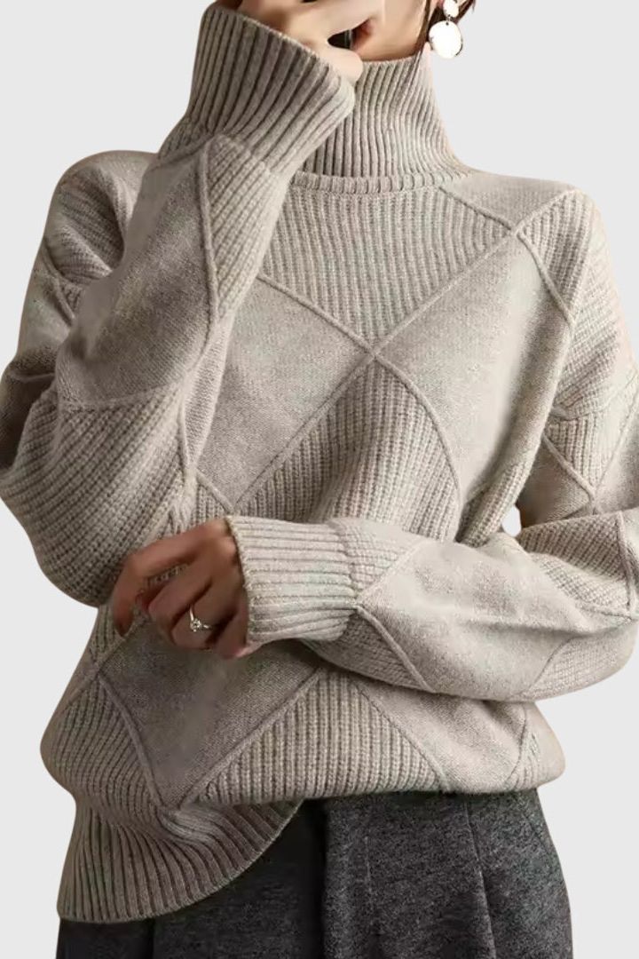 High Neck Sweater