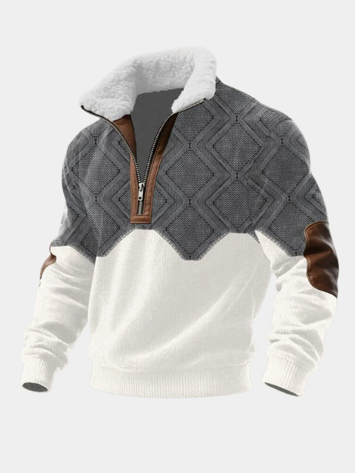 Timeless High Neck Fleece Sweater