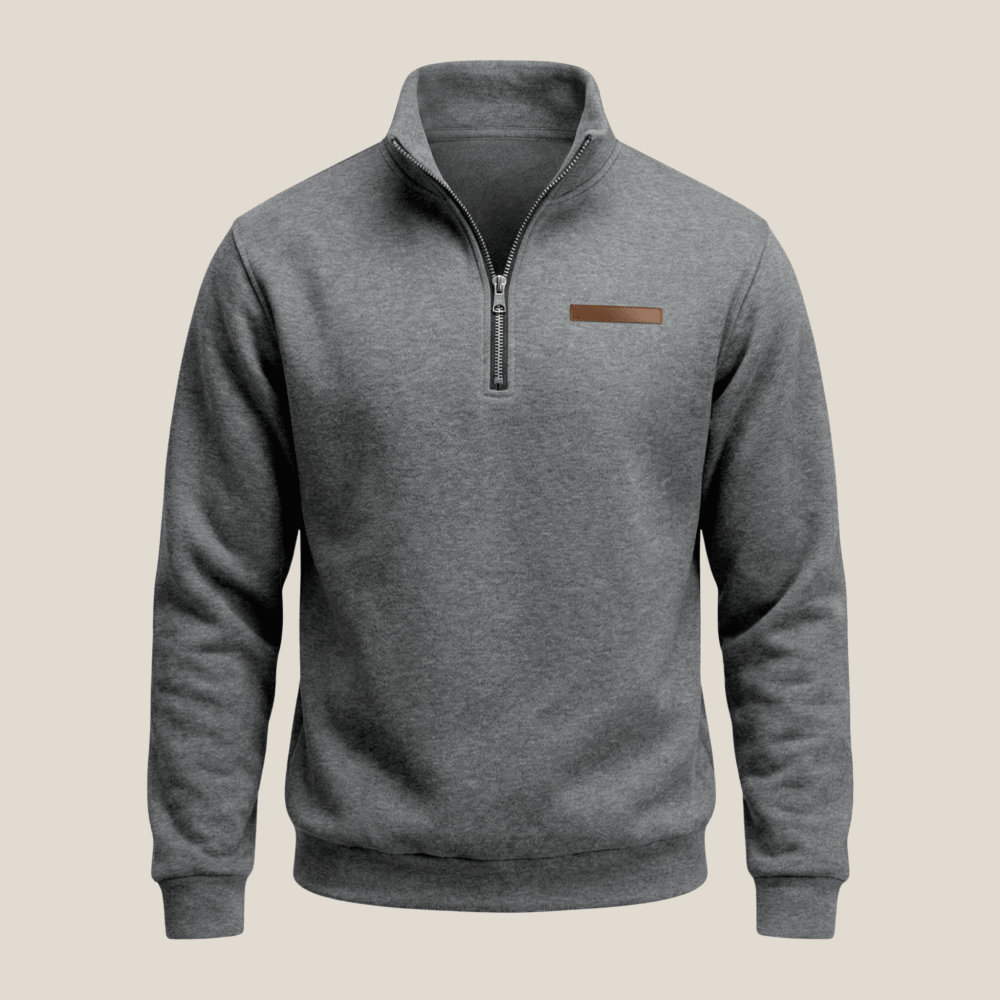 Casual Men'S Fleece Sweatshirt
