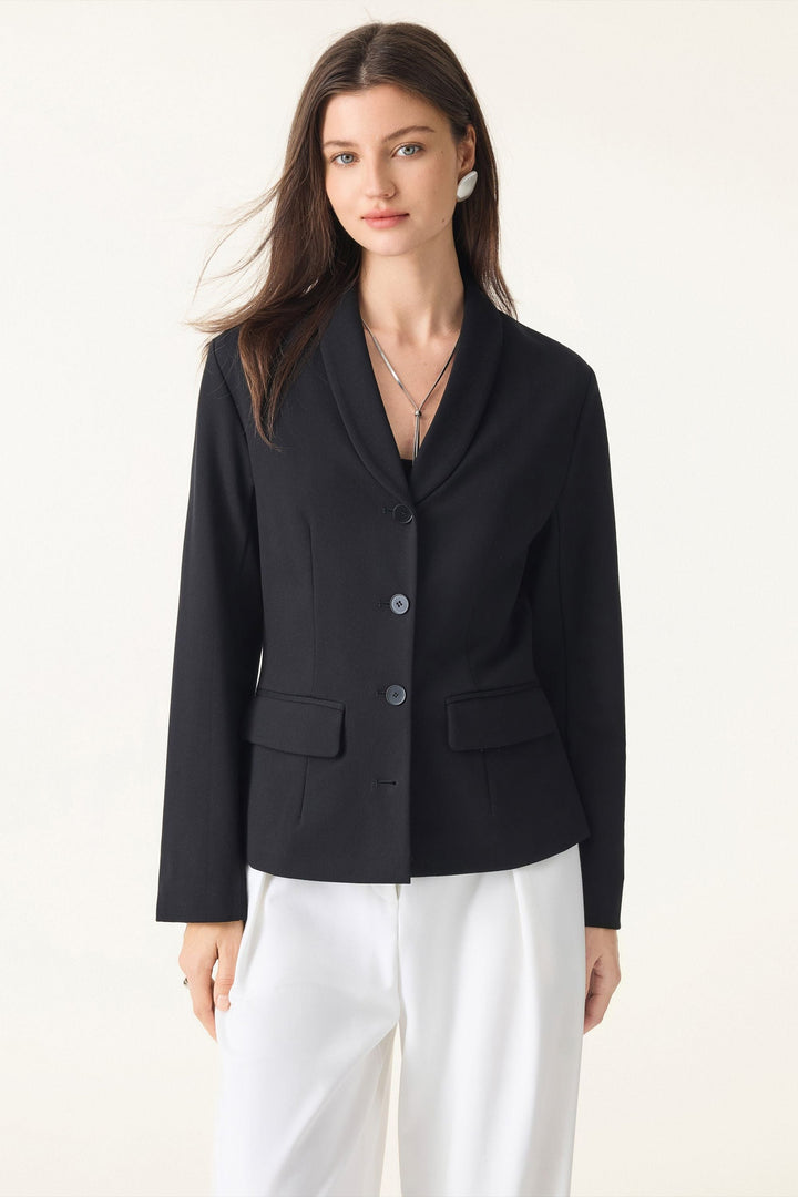 Blazer with buttons