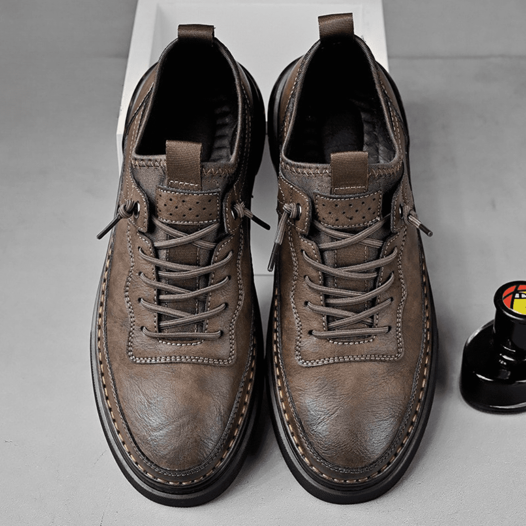 Brooks Genuine Leather Sneakers
