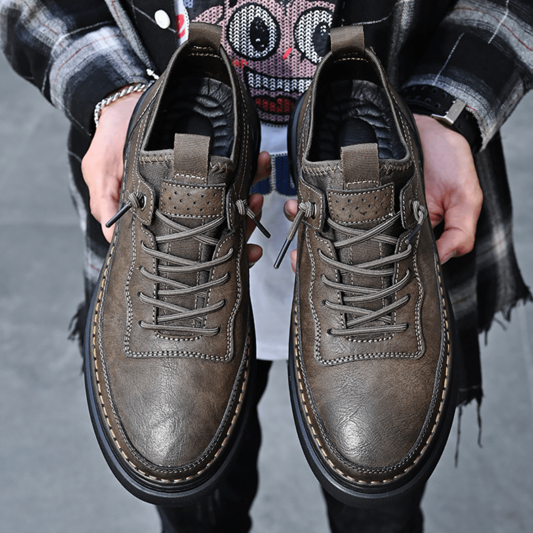 Brooks Genuine Leather Sneakers
