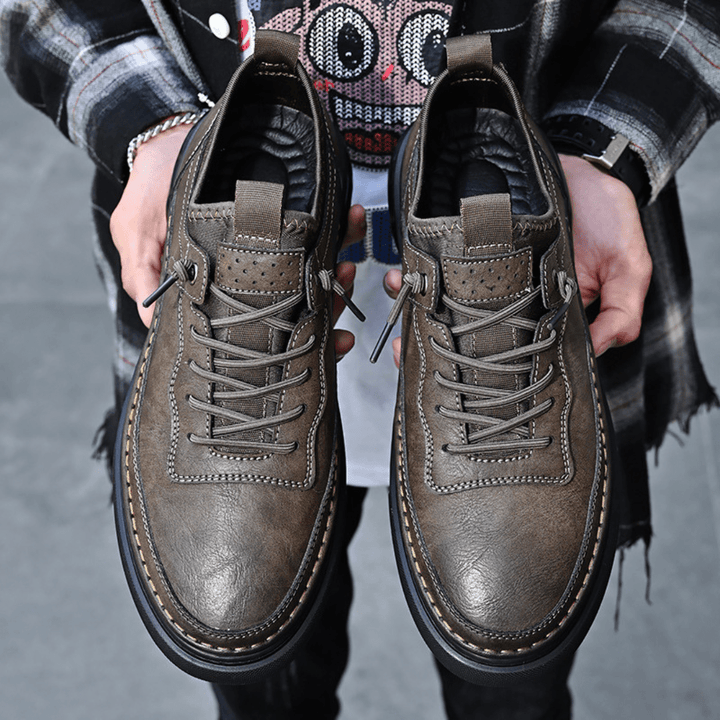 Brooks Genuine Leather Sneakers