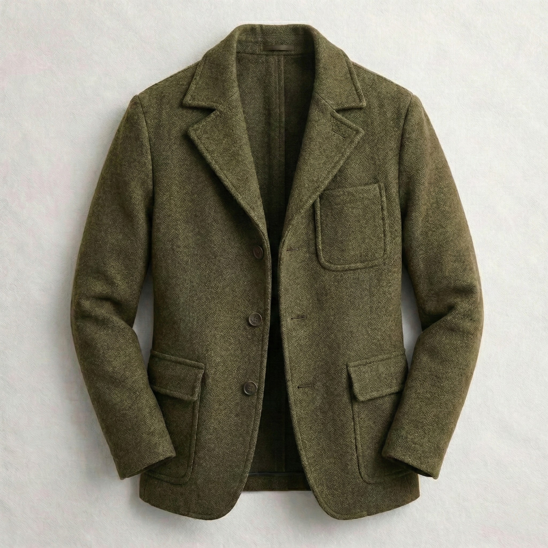 Belvoir Textured Wool Coat
