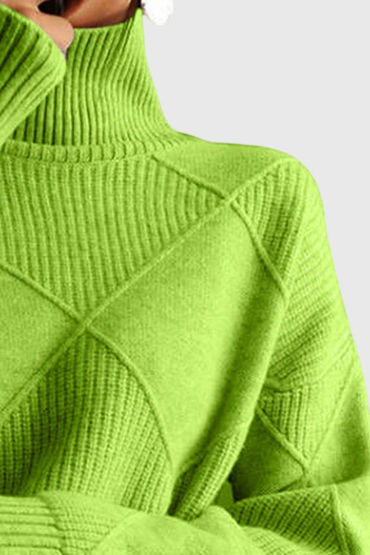 High Neck Sweater