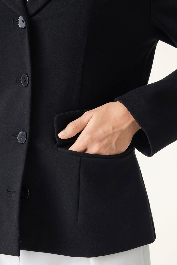 Blazer with buttons
