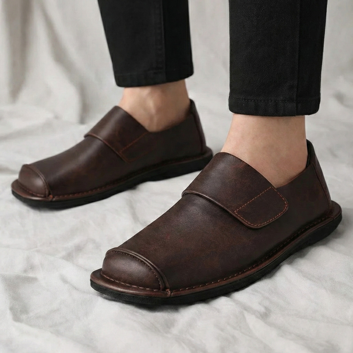 Authentic Leather Loafers From Veneto