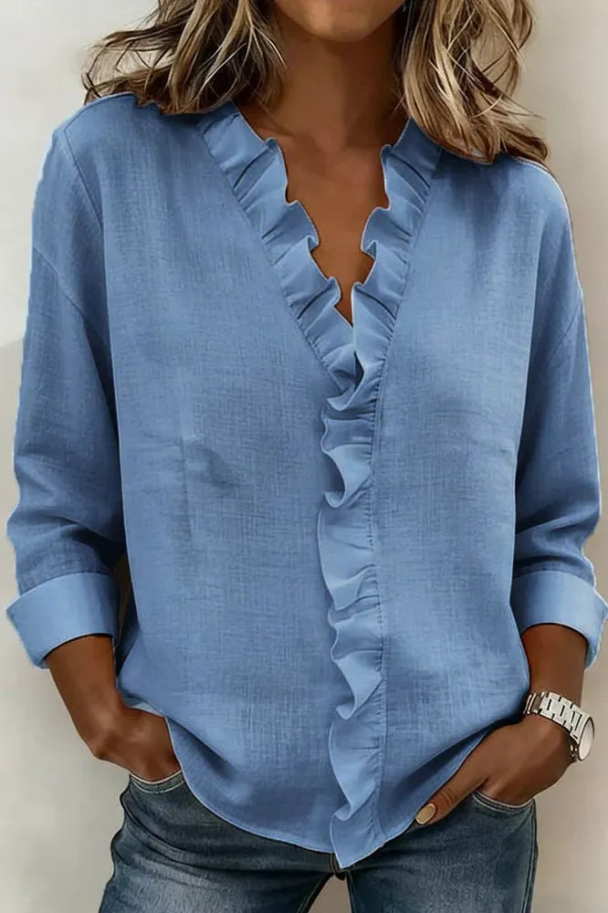 Zafira Ruffle Blouse