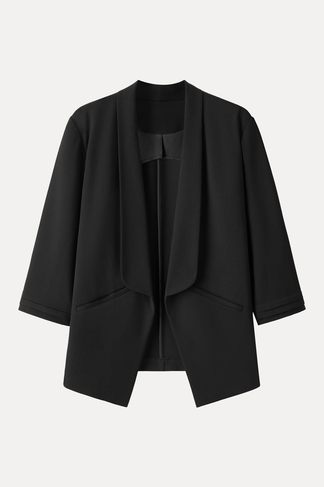 Blazer with 3/4 sleeves