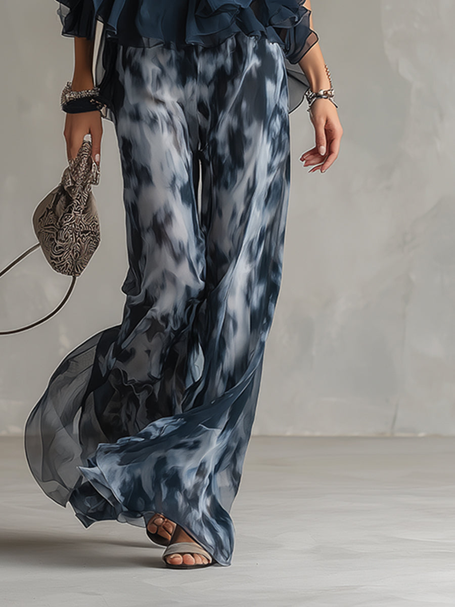Ludovica Elegant chiffon set