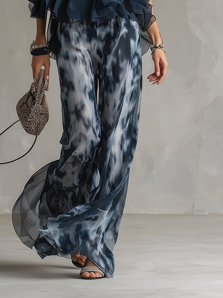 Ludovica Elegant chiffon set