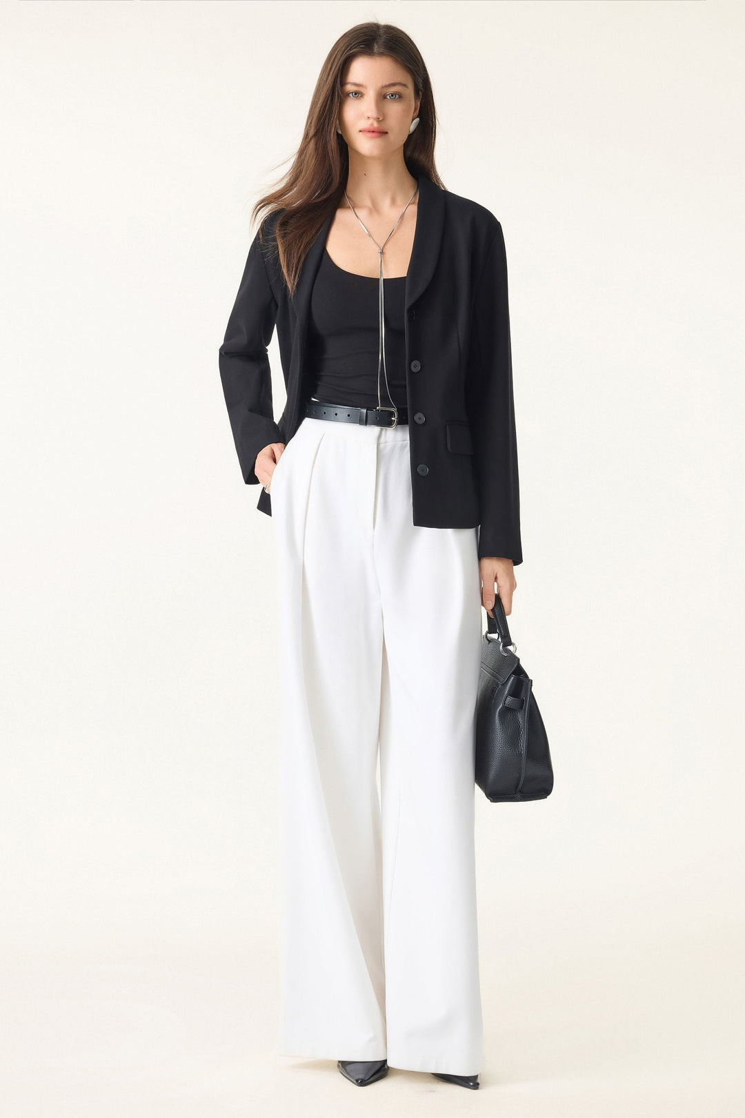 Blazer with buttons