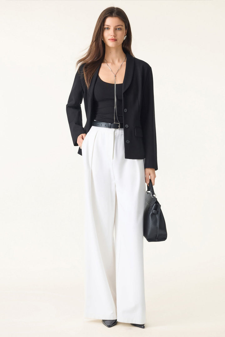 Blazer with buttons