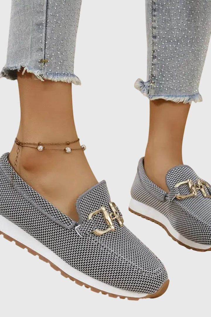 Golden Luxe Loafers