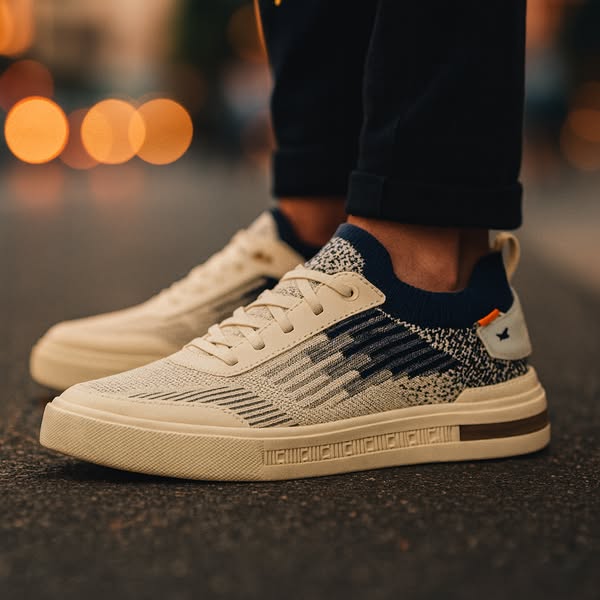 Contemporary Knit Sneakers