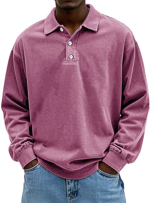 Ideal Relaxed Fit Collared Polo
