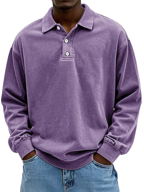 Ideal Relaxed Fit Collared Polo