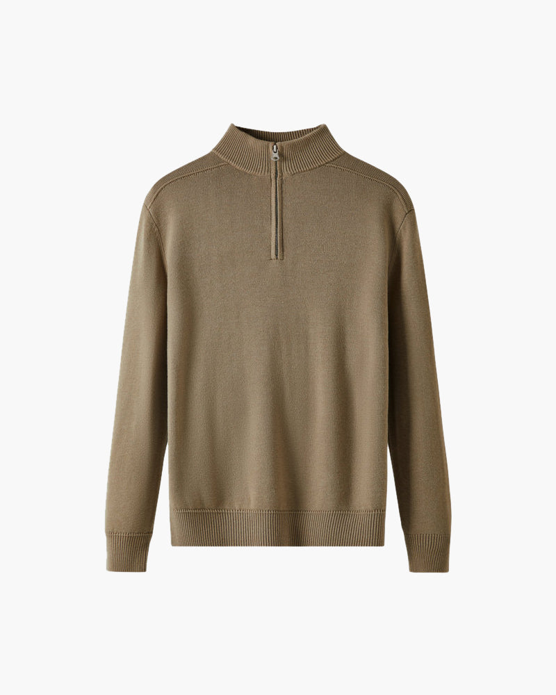 Merino Wool Zip-Up Jacket