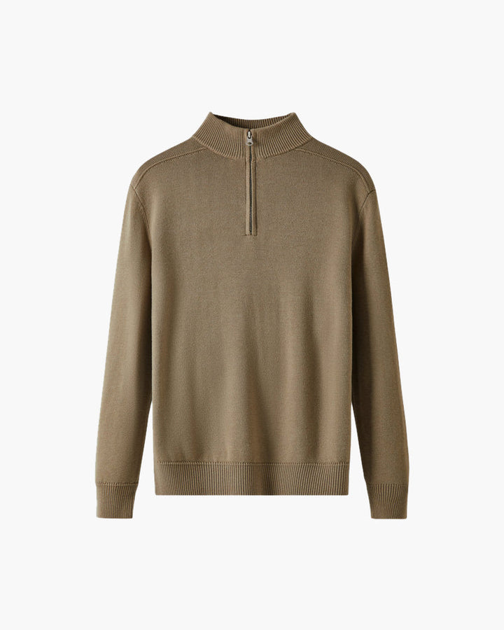 Merino Wool Zip-Up Jacket