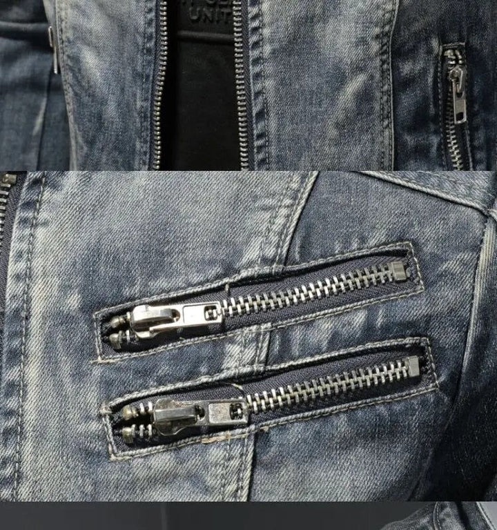Vintage-Inspired Denim Jacket